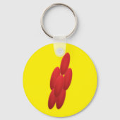 BIG FAT RAINBOW STRIPES CIRCLL SLEUTELHANGER (Achterkant)