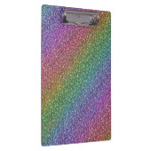 Big Faux Glitter Sparkles Shiny Rainbow Klembord (Rechts)