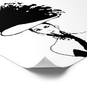 Big Feathered Pet  Mode Illustratie Poster (Hoek)