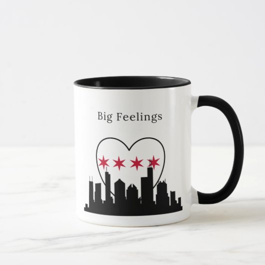 Big Feelings Chicago Skyline Mug Mok (Rechts)
