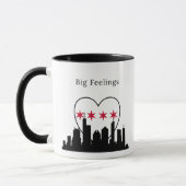Big Feelings Chicago Skyline Mug Mok (Links)