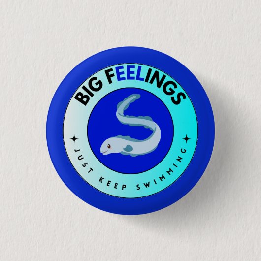 big fEELings digital Ronde Button 3,2 Cm (Voorkant)