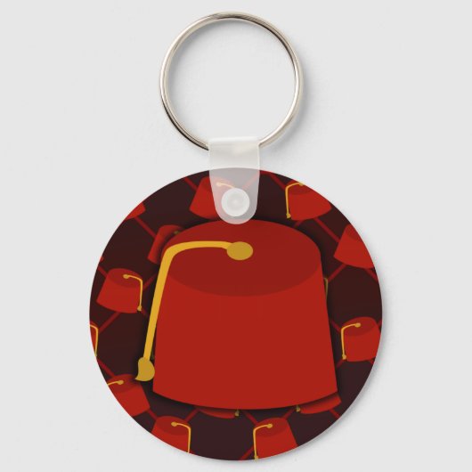Big Fez Little Fez Sleutelhanger (Voorkant)