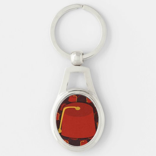 Big Fez Little Fez Sleutelhanger (Voorkant)