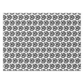 Big Fifty in grote letters BIG 50 50ste verjaardag Tafelkleed (Voorkant (Horizontaal))