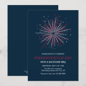 Big Fireworks, 4 juli uitnodiging (Voorkant / Achterkant)