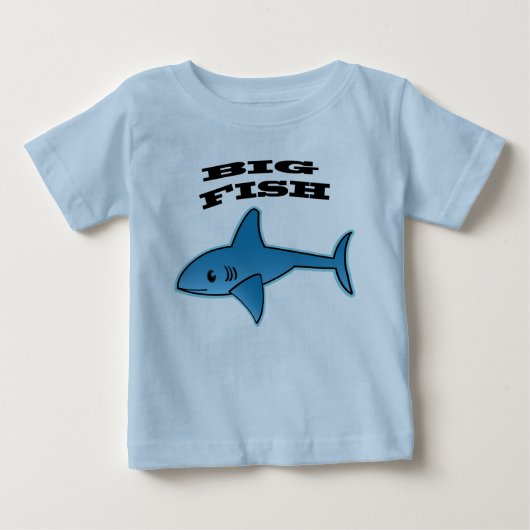 Big Fish - Baby Fine Jersey T-Shirt (Voorkant)