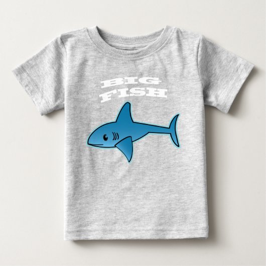 Big Fish - Baby Fine Jersey T-Shirt (Voorkant)