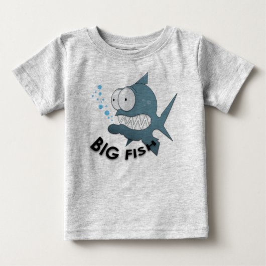 Big Fish - Baby Fine Jersey T-Shirt (Voorkant)