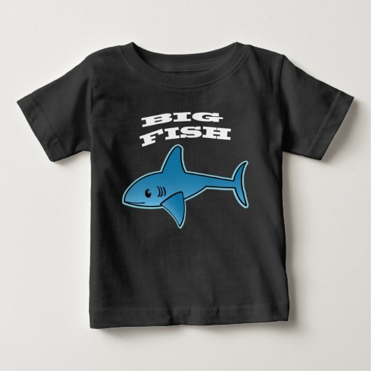 Big Fish - Baby Fine Jersey T-Shirt (Voorkant)