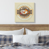 Big Fish Bar en grill Poster Canvas Afdruk (Insitu (Slaapkamer))