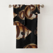 Big Fish Bathroom Towel Set Bad Handdoek (Insitu)