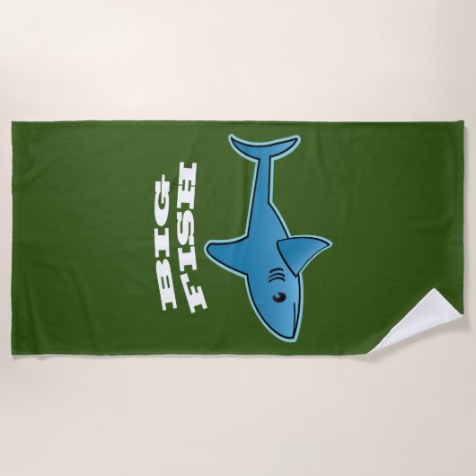 Big Fish - Beach Towel Strandlaken (Voorkant)