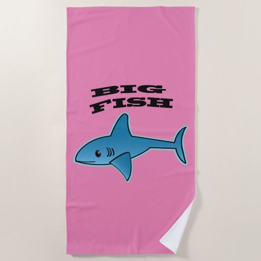 Big Fish - Beach Towel Strandlaken (Voorkant)