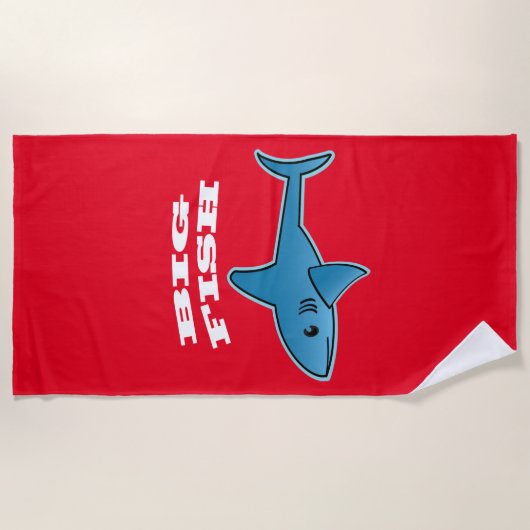 Big Fish - Beach Towel Strandlaken (Voorkant)