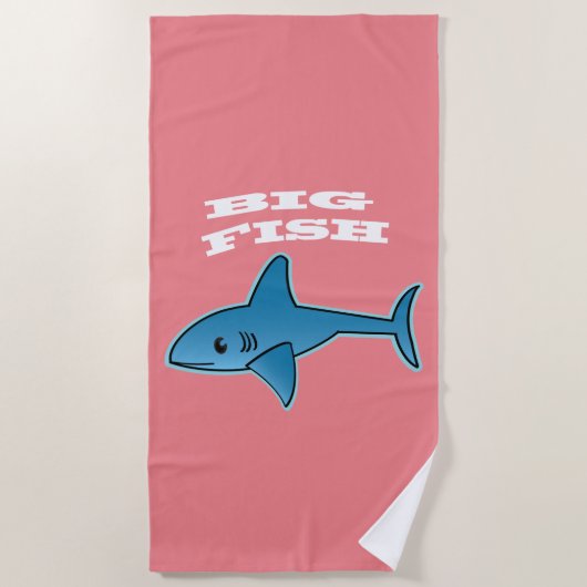 Big Fish - Beach Towel Strandlaken (Voorkant)