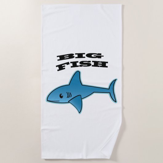 Big Fish - Beach Towel Strandlaken (Voorkant)