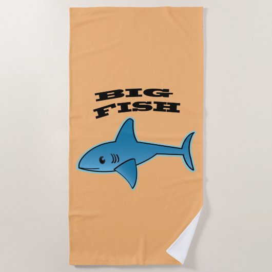 Big Fish - Beach Towel Strandlaken (Voorkant)