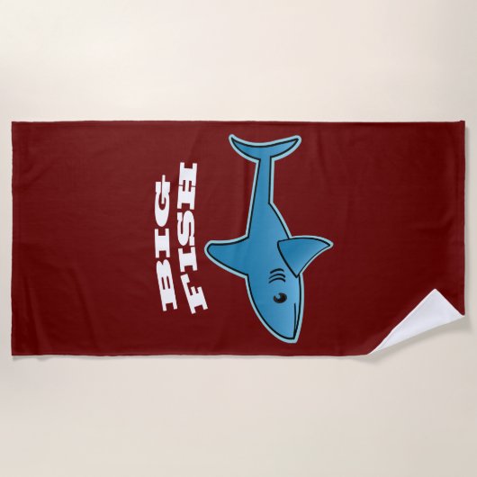 Big Fish - Beach Towel Strandlaken (Voorkant)