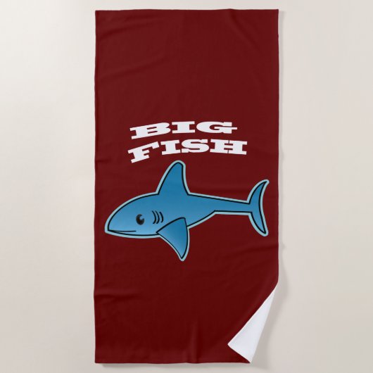 Big Fish - Beach Towel Strandlaken (Voorkant)