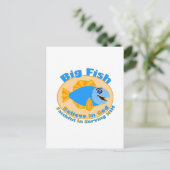 Big Fish Believe in God Briefkaart (Staand voorkant)