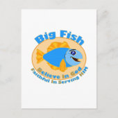 Big Fish Believe in God Briefkaart (Voorkant)