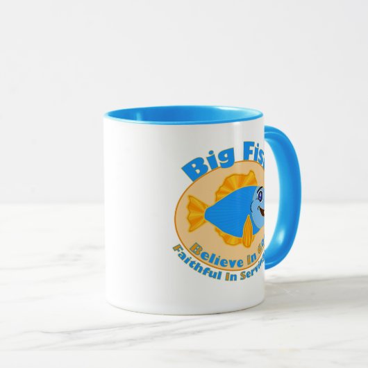 Big Fish Believe in God Mok (Voorkant rechts)