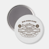 Big Fish Club Magneet (Voorkant / Achterkant)