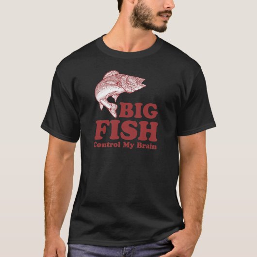 Big Fish Control My Brain T-shirt (Voorkant)