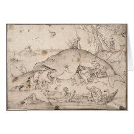 Big Fish Eat Little Fish van Pieter Bruegel