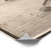 Big Fish Eat Little Fish van Pieter Bruegel Poster (Hoek)