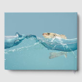 Big Fish in Water for Funeral Gastenboek (Achterkant)