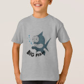 Big Fish - Kinderen Basic T-Shirt (Voorkant)