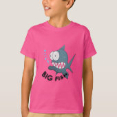 Big Fish - Kinderen Basic T-Shirt (Voorkant)