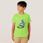 Big Fish - Kinderen Basic T-Shirt (Voorkant volledig)