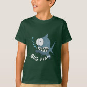 Big Fish - Kinderen Basic T-Shirt (Voorkant)