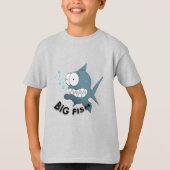 Big Fish - Kinderen Basic T-Shirt (Voorkant)