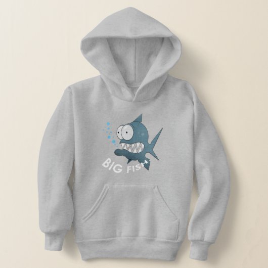 Big Fish - Kinderen Pullover Hoodie  (Laagn)
