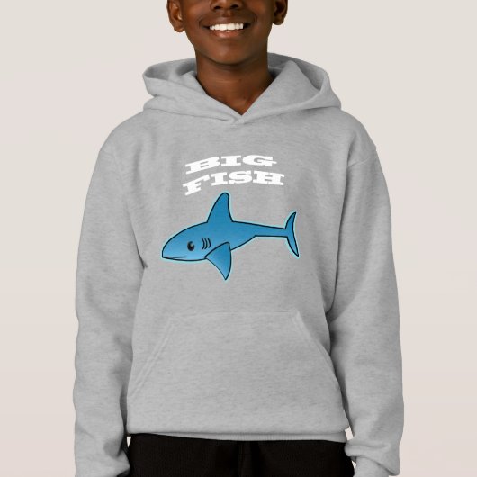 Big Fish - Kinderen Pullover Hoodie (Voorkant)
