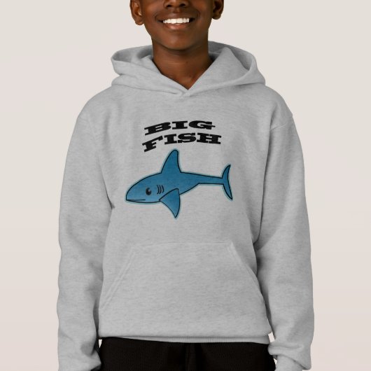 Big Fish - Kinderen Pullover Hoodie (Voorkant)