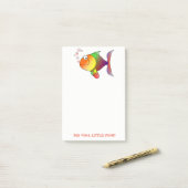 BIG FISH, KLEINE POND - Noot Pad Post-it® Notes (Op bureau)