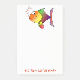 BIG FISH, KLEINE POND - Noot Pad Post-it® Notes