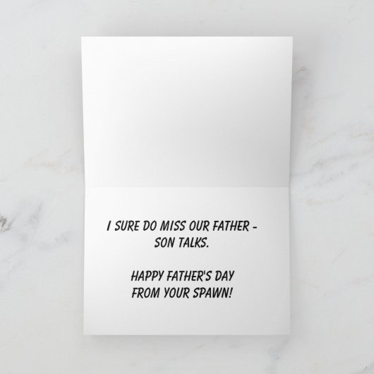 BIG FISH - LITTLE FISH-kaart Kaart (Binnen)