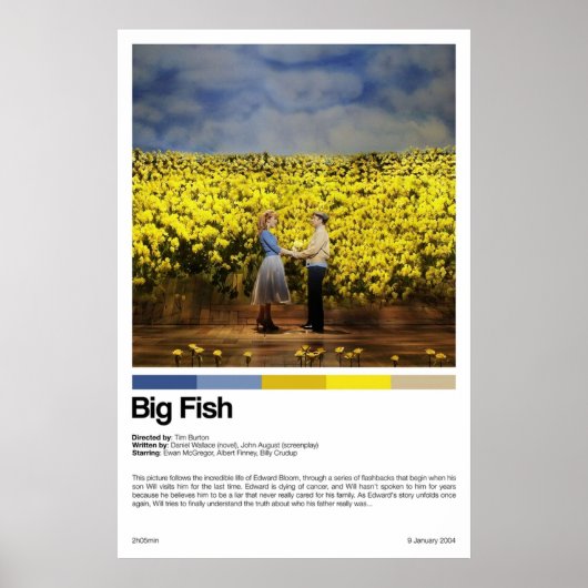 Big Fish Movie Print (Voorkant)