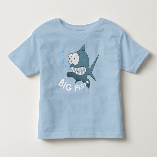 Big Fish - Toddler Fine Jersey T-Shirt (Voorkant)