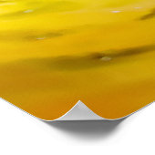 Big Fish voor een Tiki Surfer Poster (Hoek)