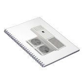 Big floor standing air conditioning notitieboek (Rechterzijde)