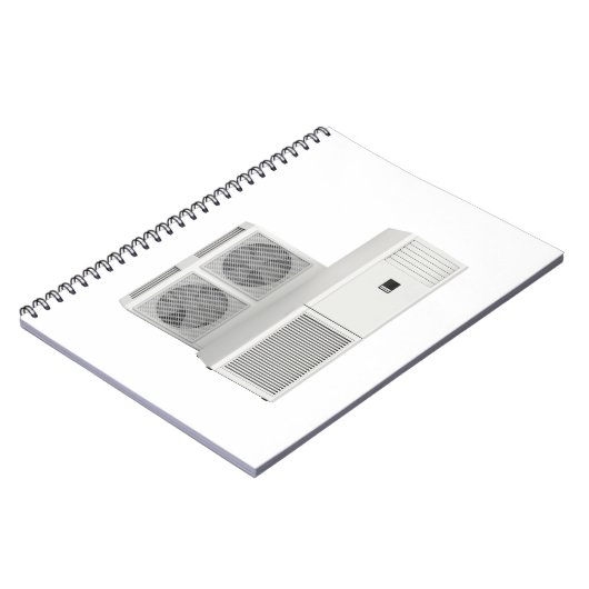 Big floor standing air conditioning notitieboek (Linkerzijde)