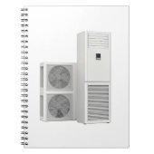 Big floor standing air conditioning notitieboek (Voorkant)