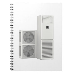 Big floor standing air conditioning notitieboek